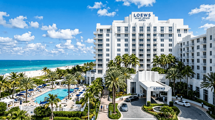 Loews Miami Beach Hotel exterior view