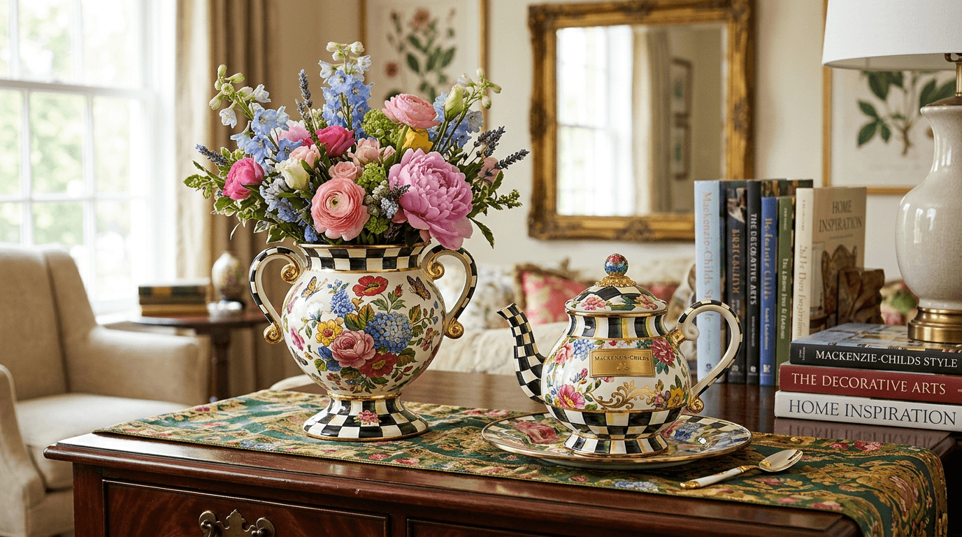 Mackenzie-Childs decorative items